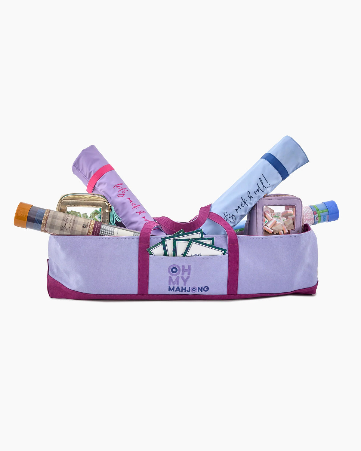 PURPLE MAT STORAGE BAG