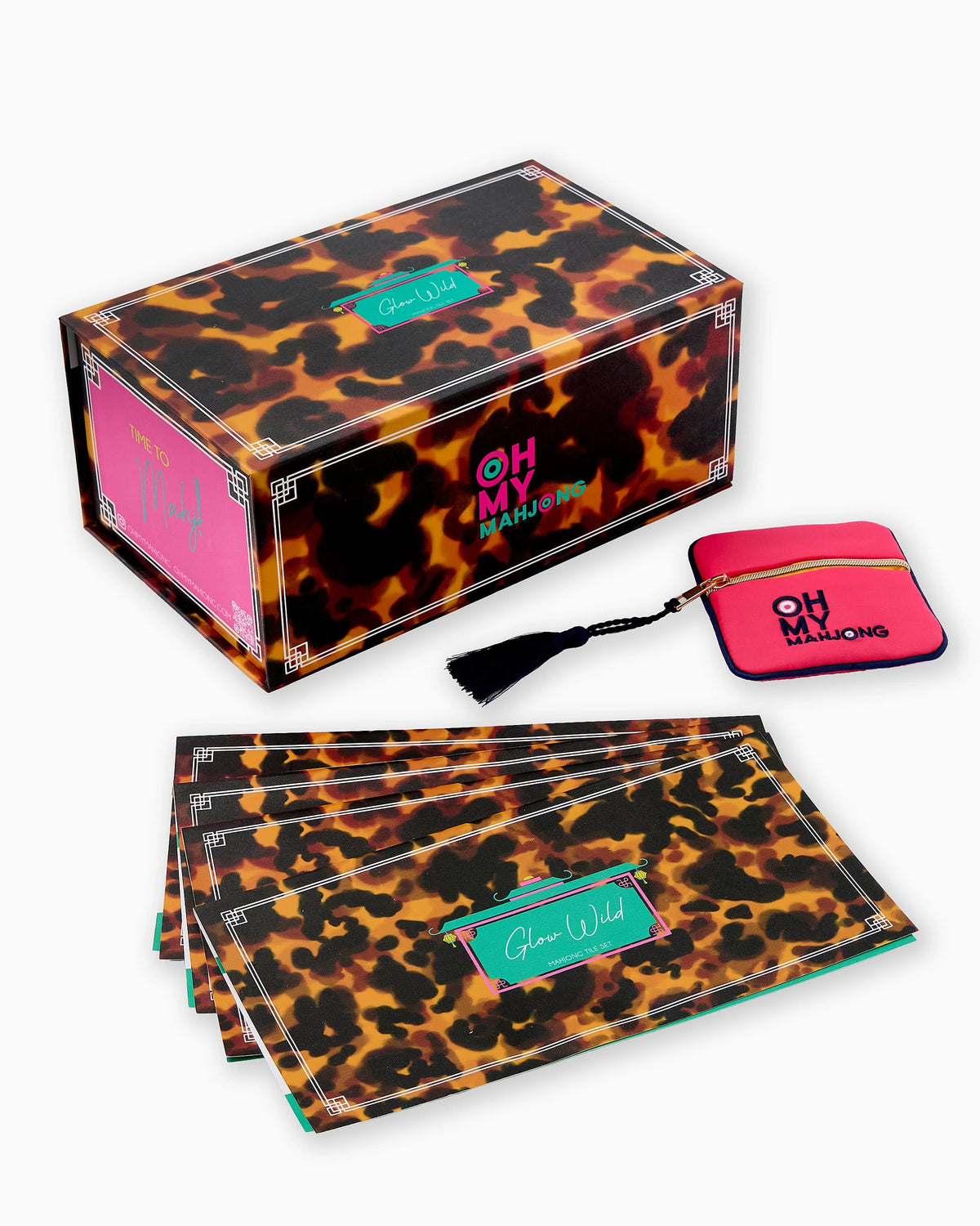GLOW WILD MAHJONG TILES