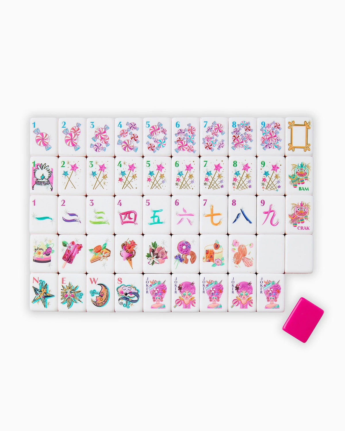 GLITTERVILLE MAHJONG TILES
