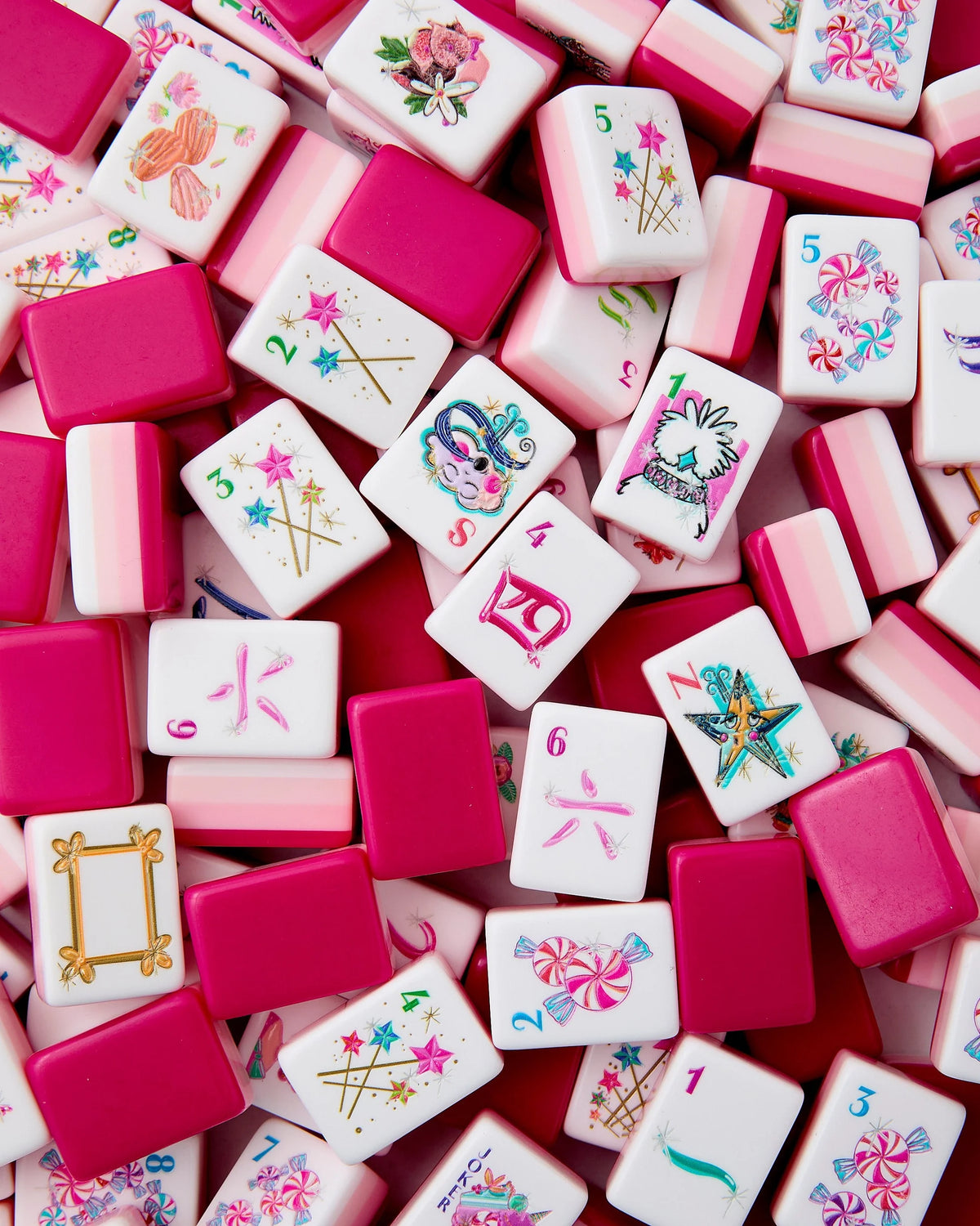 GLITTERVILLE MAHJONG TILES