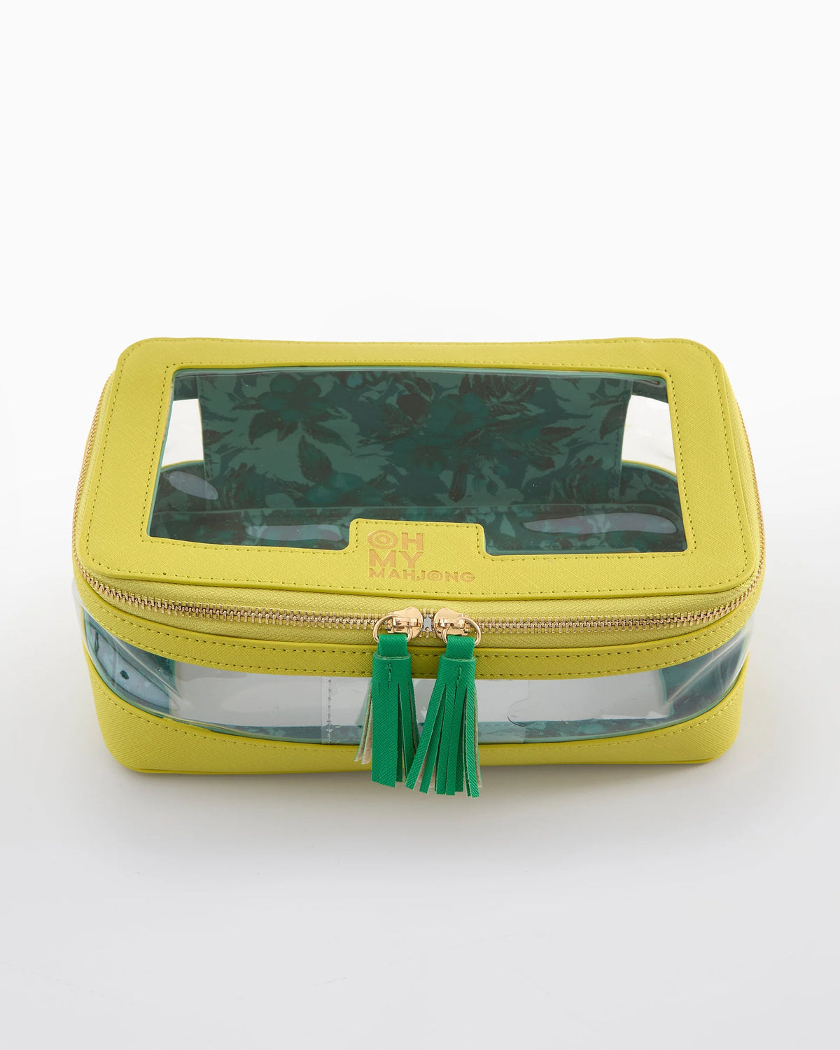 CHARTREUSE TILE STORAGE BAG