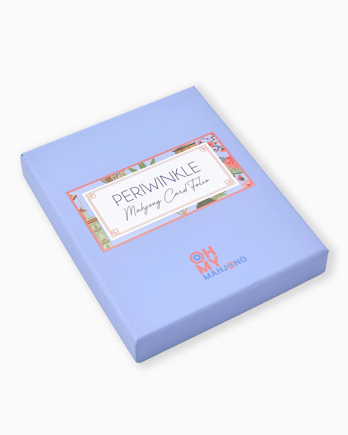 PERIWINKLE MAHJONG CARD FOLIO