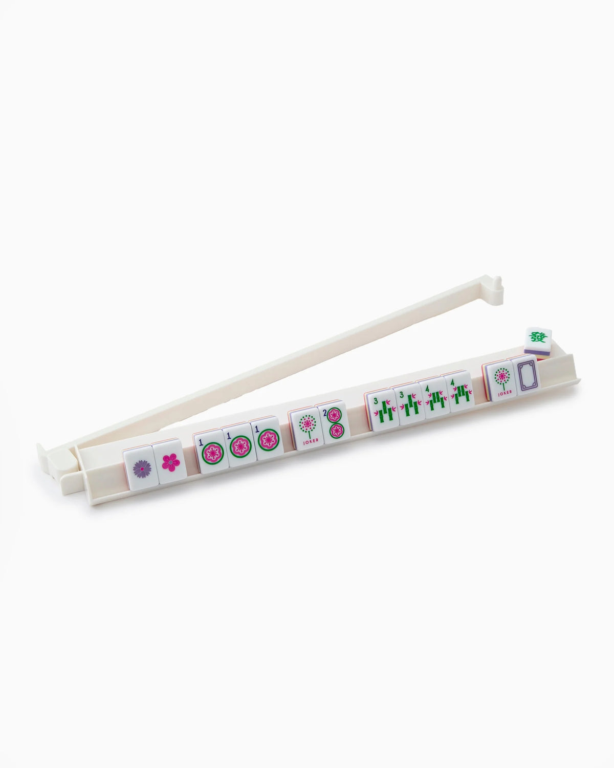 WHITE RACK & PUSHER SET
