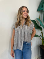 MEL BLACK GINGHAM