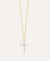 GOLD BELIEVE CROSS NECKLACE