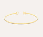 GOLD XO FLEXI BRACELET