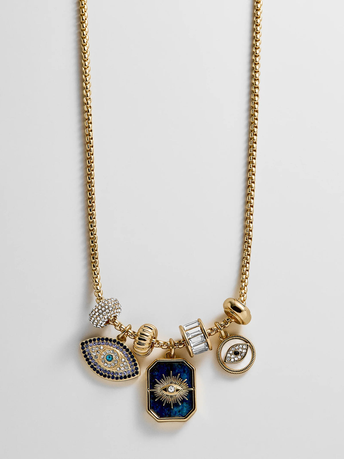 EVIL EYE CHARM NECKLACE