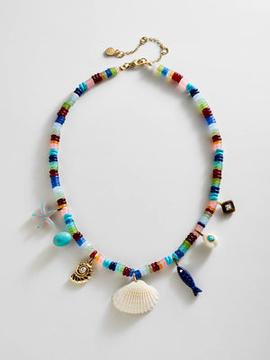 MAUI CHARM NECKLACE MULTI
