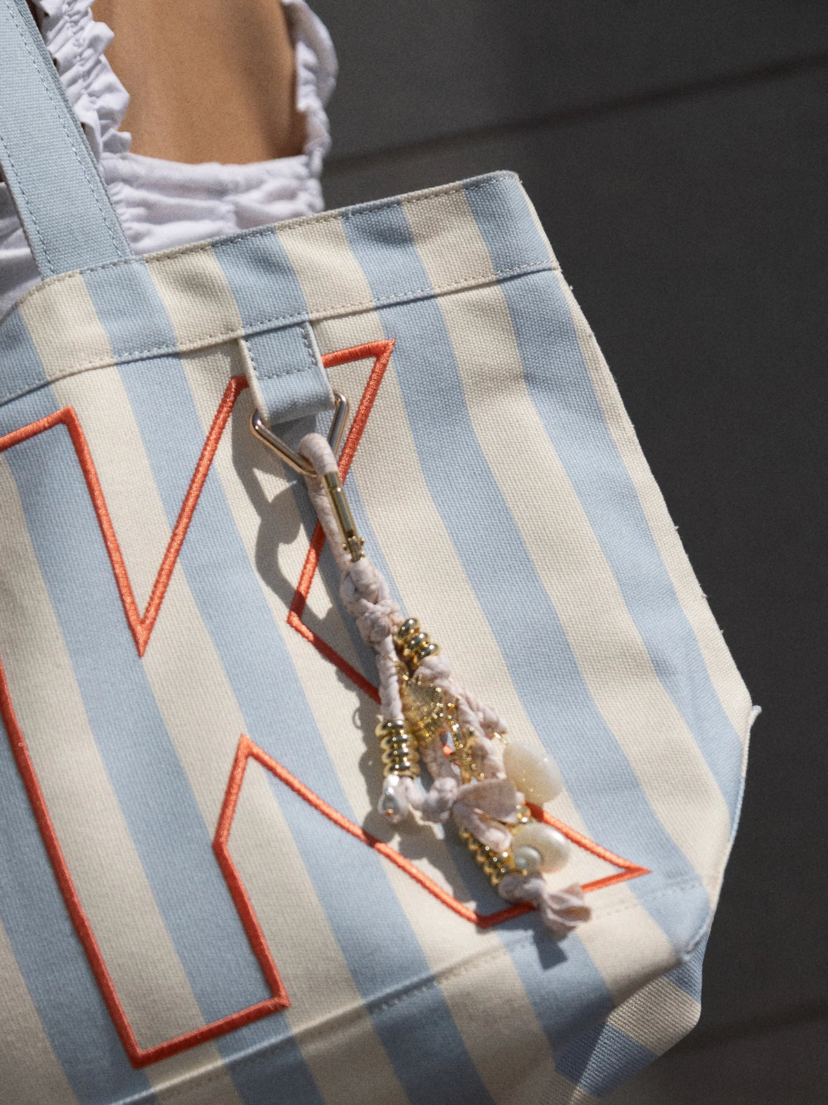 SUN WASHED BAG CHARM