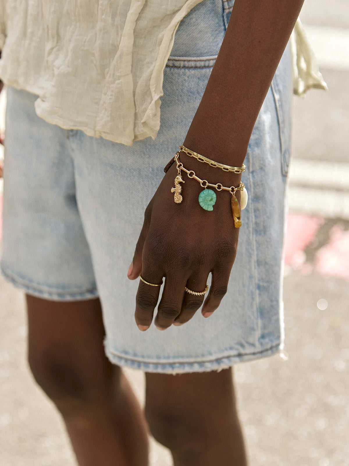 ALL AT SEA CHARM BRACELET
