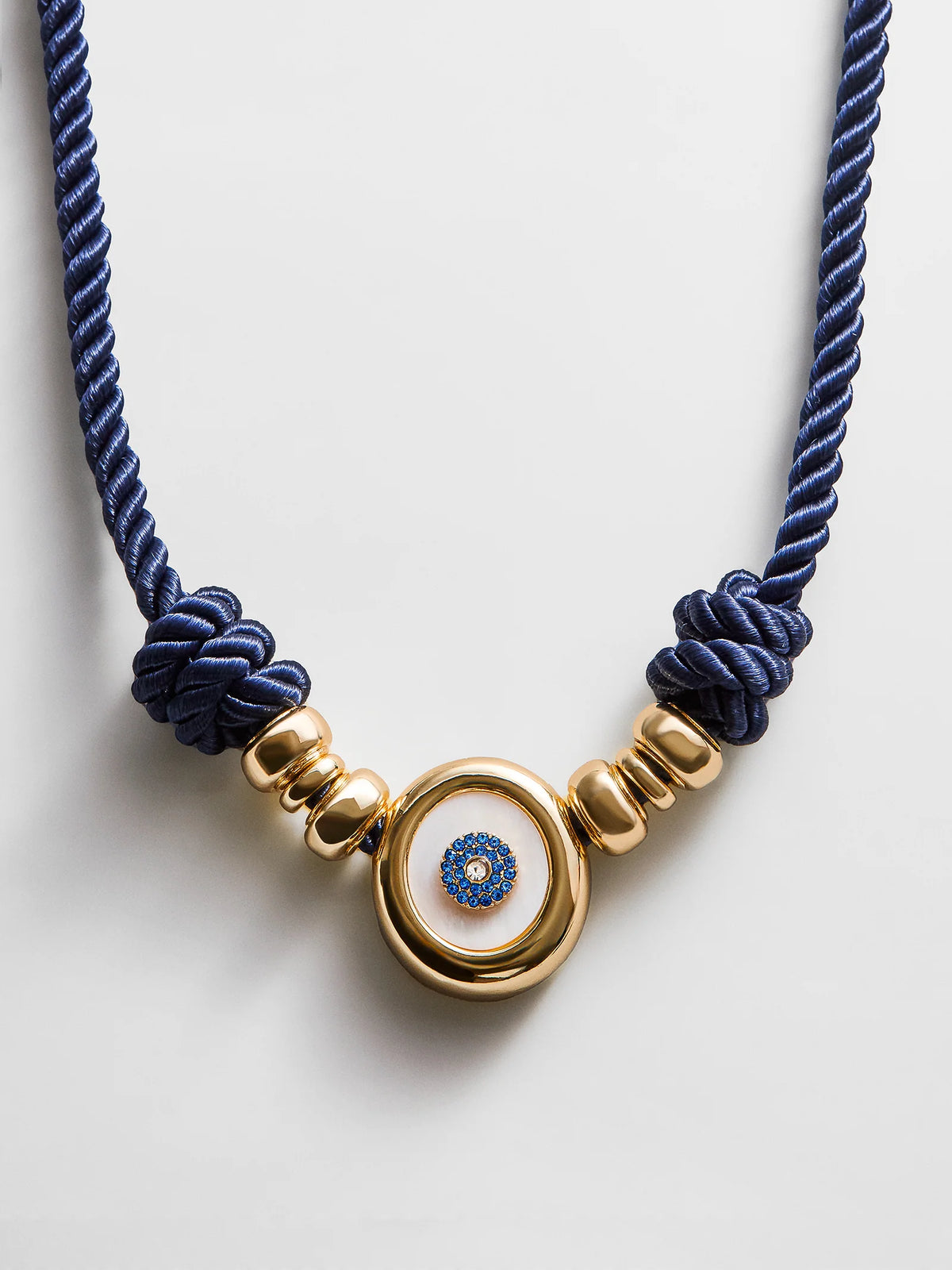 EYE CANDY EVIL EYE CORD NECKLACE