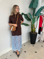 CHOCOLATE CARA T-SHIRT DRESS
