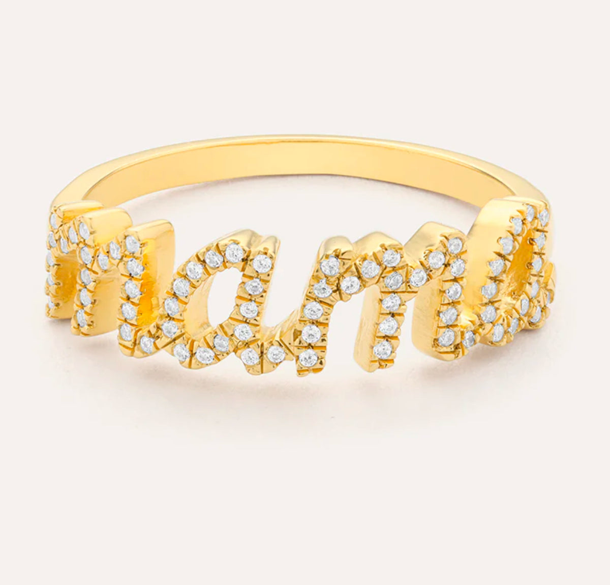 LOVE YOU MOMMA STATEMENT RING