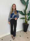 BENNETT INTARSIA FLOWER SWEATER