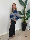 BENNETT INTARSIA FLOWER SWEATER