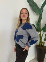 BENNETT INTARSIA FLOWER SWEATER