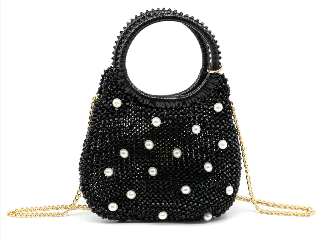 SUMMER PEARL EVENING BAG