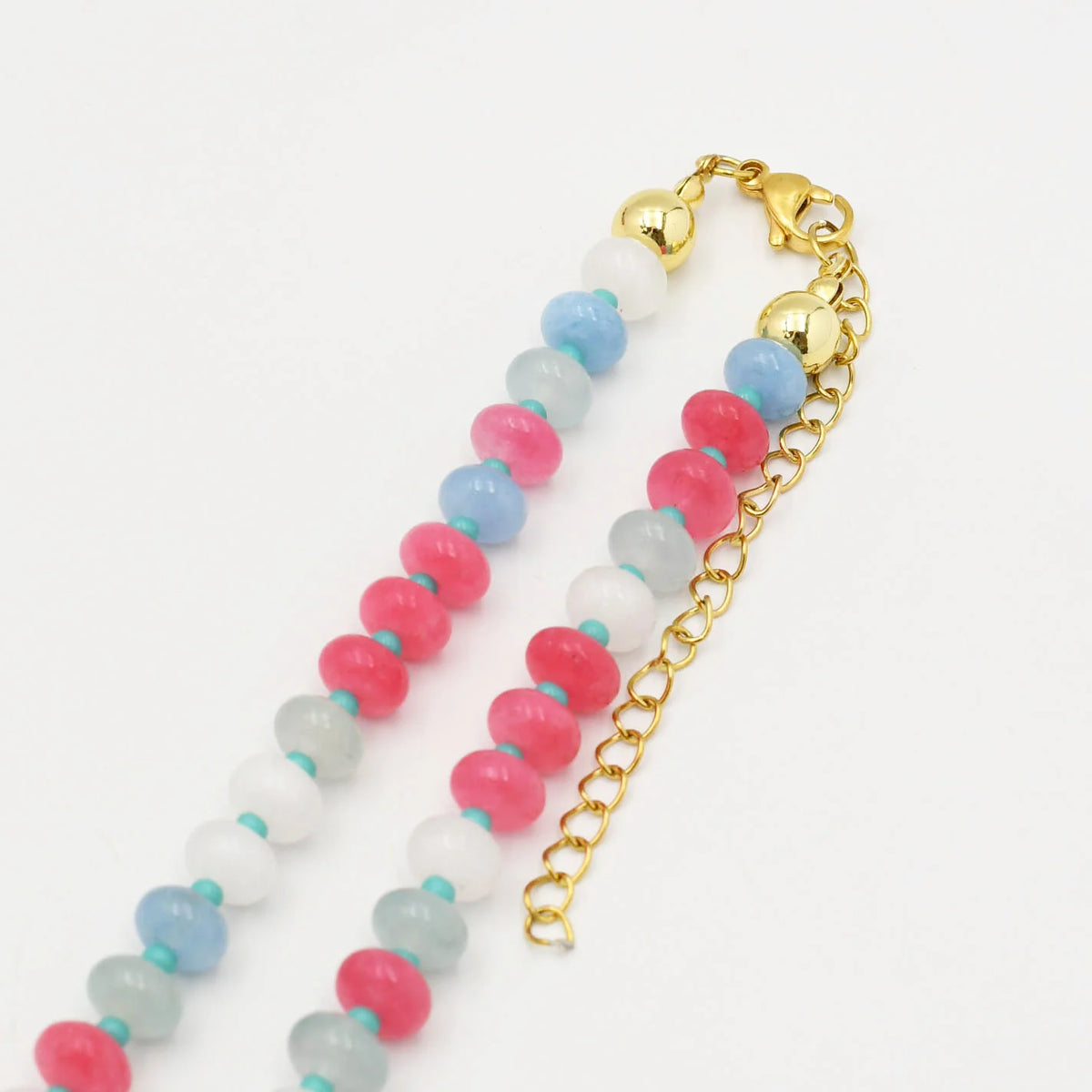 CORAL GEMSTONE NECKLACE