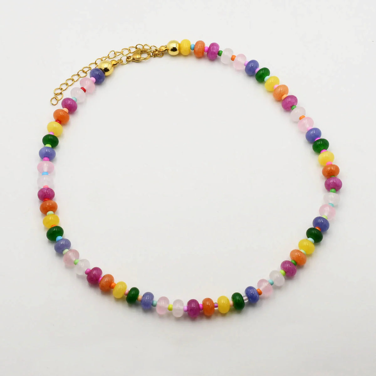 LOVE GEMSTONE NECKLACE