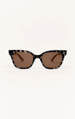 HIGH TIDE MARBLED TORT-BRONZE SUNGLASSES