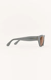 MIRAGE PEWTER BROWN SUNGLASSES