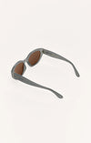 MIRAGE PEWTER BROWN SUNGLASSES
