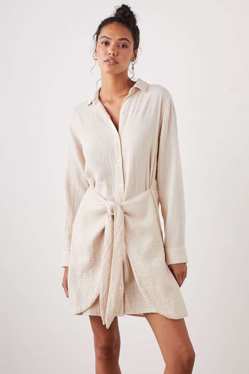 NADIA DRESS FLAX