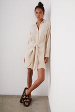 NADIA DRESS FLAX