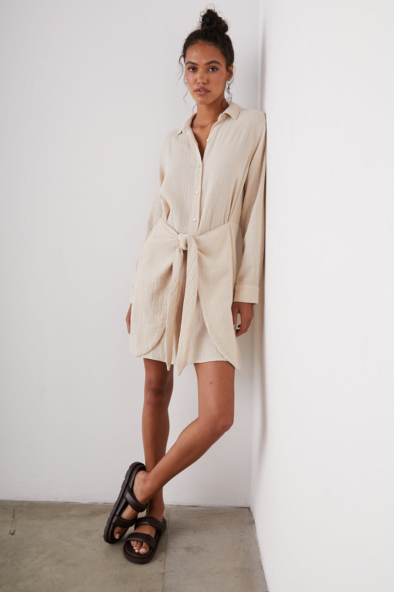 NADIA DRESS FLAX