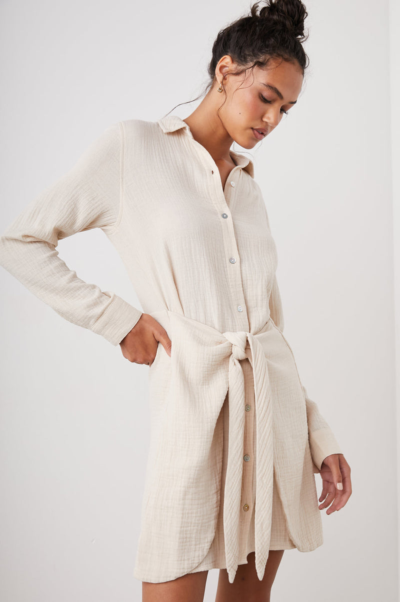 NADIA DRESS FLAX