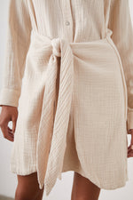 NADIA DRESS FLAX