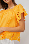 SONORA TOP IN MARIGOLD
