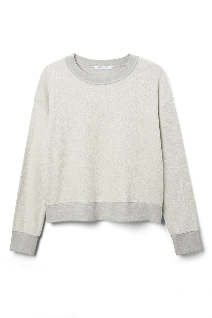 EMMY REVERSE TERRY CREWNECK
