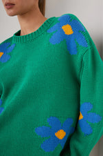 Zoey Sweater-kelly daisies
