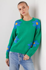 Zoey Sweater-kelly daisies
