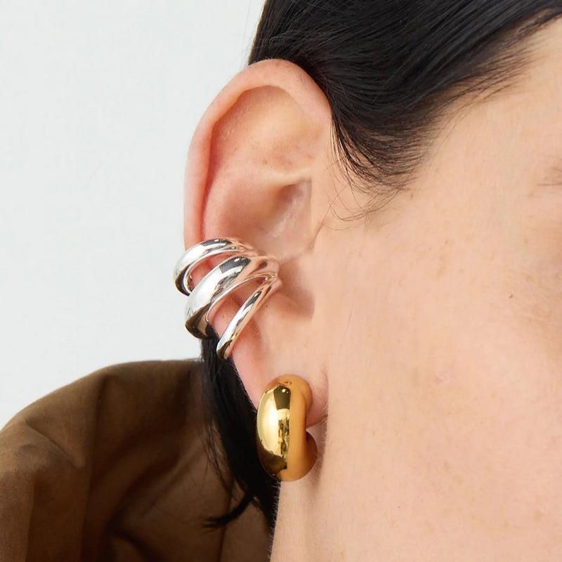 TOME TRIPLE EAR CUFF IN SILVER