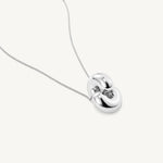 TOME PENDANT NECKLACE IN SILVER