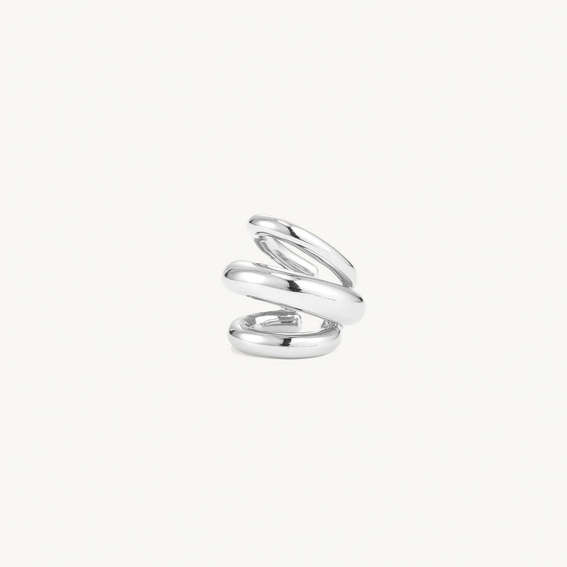 TOME TRIPLE EAR CUFF IN SILVER